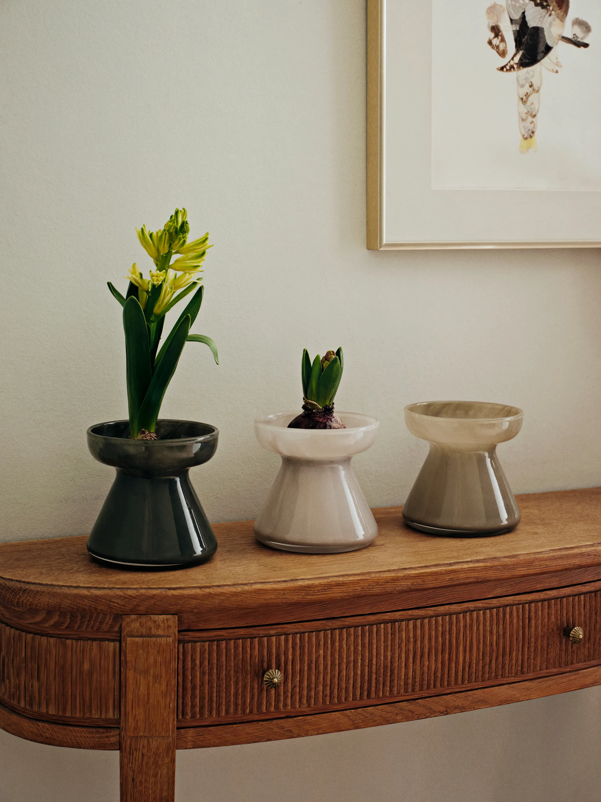 Wazon Solai, Dark Green, 10 cm Broste Copenhagen