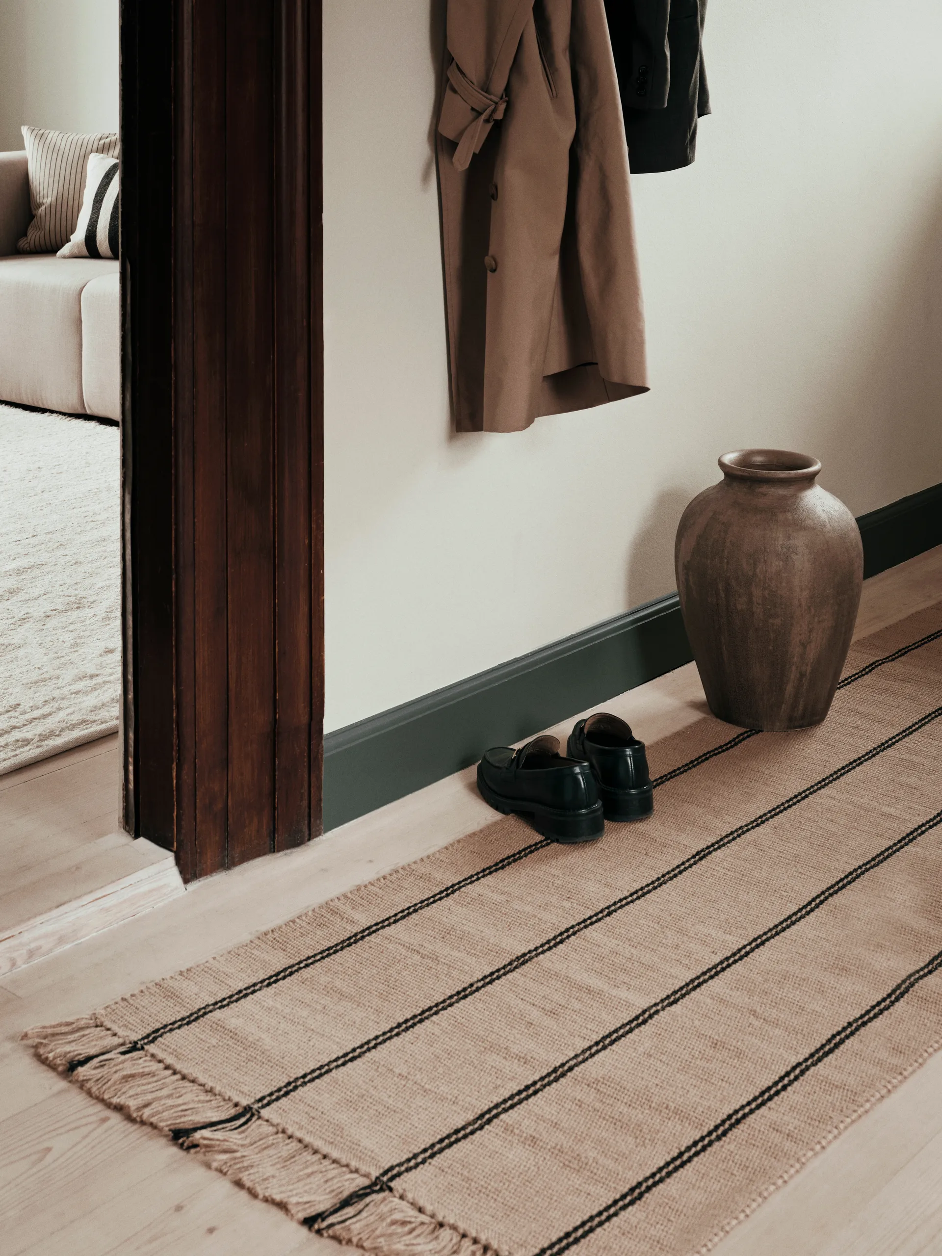 Wazon Uma, Rustic dark brown, 40 cm Broste Copenhagen