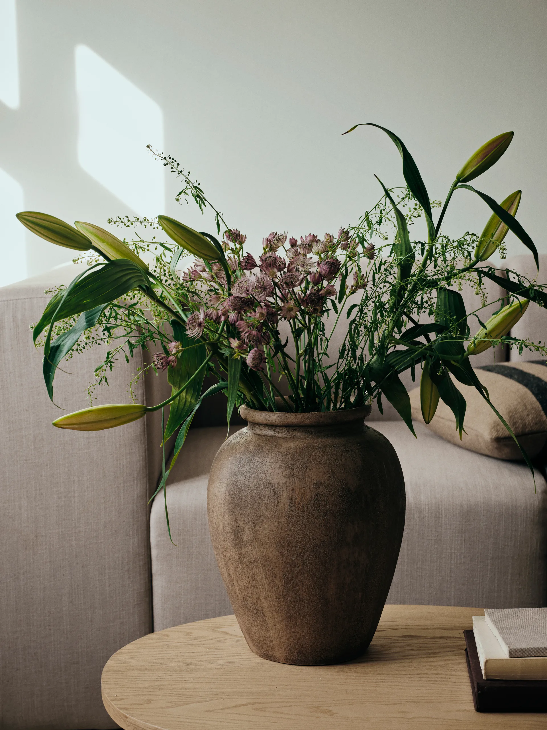 Wazon Uma, Rustic light brown, 30 cm Broste Copenhagen