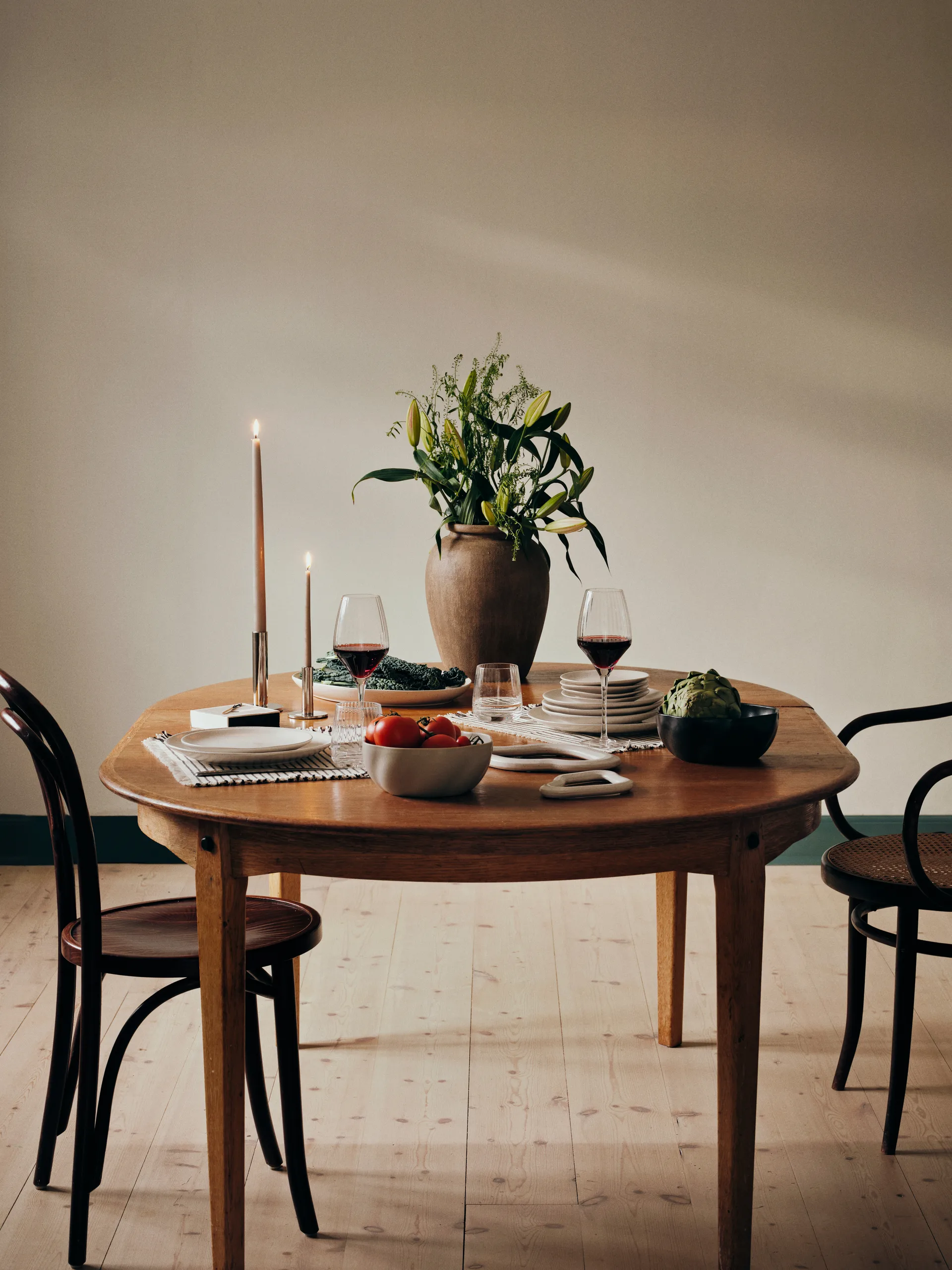 Wazon Uma, Rustic light brown, 40 cm Broste Copenhagen