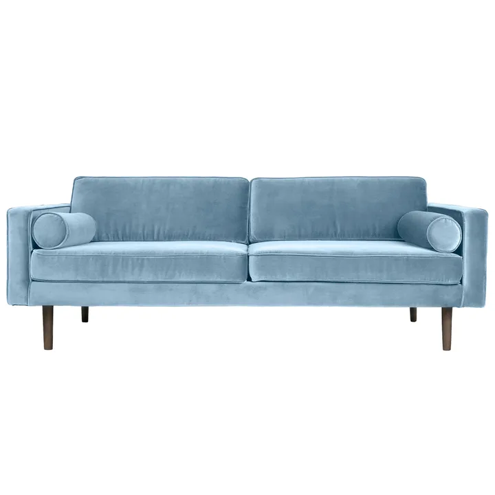 Wind Sofa - Pastel blue (niebieski), 2-osobowa - Broste Copenhagen