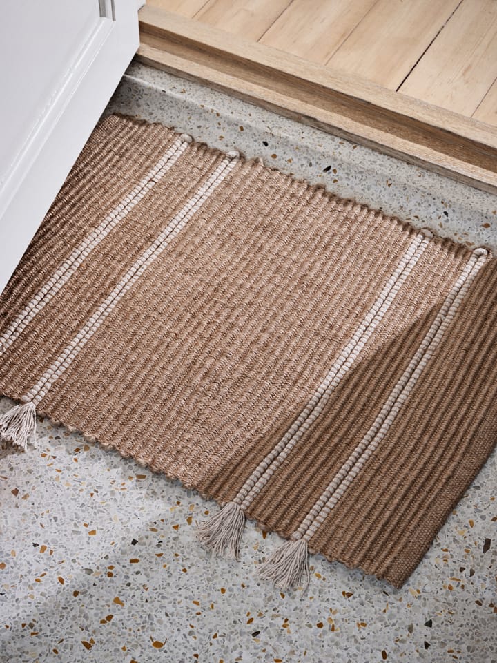 Wycieraczka Ezra 50x70 cm, Natural-off white Broste Copenhagen