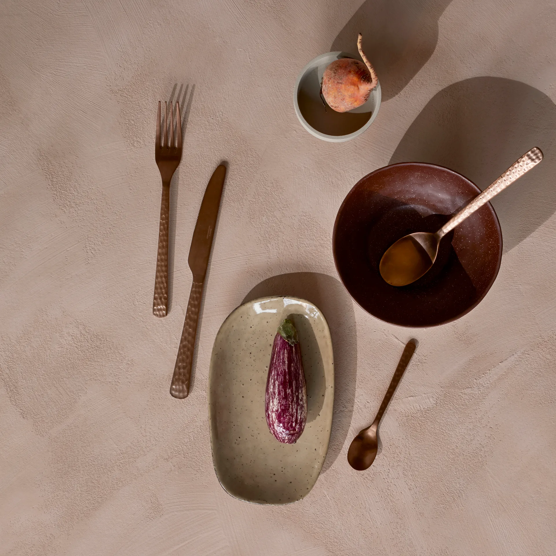 łyżeczka Hune, Copper hammered Broste Copenhagen