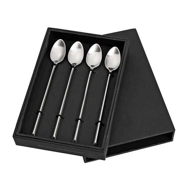 Łyżka długa Sletten, 4-pak, Full satin forged Broste Copenhagen