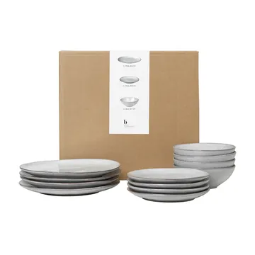 Zastawa Nordic Sand - 12 elementów - Broste Copenhagen