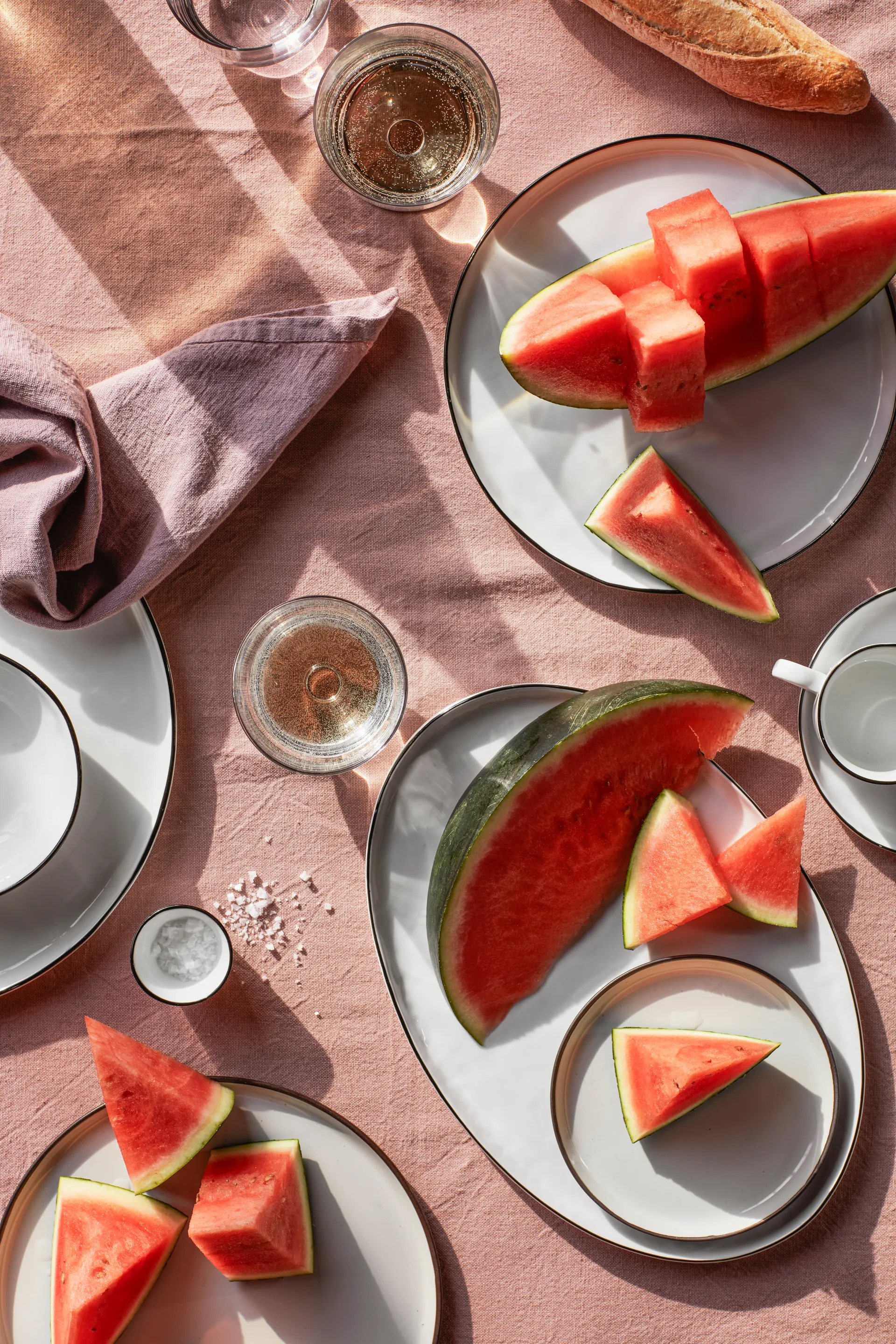 Zestaw śniadaniowy Nordic Salt, 16 elementów Broste Copenhagen