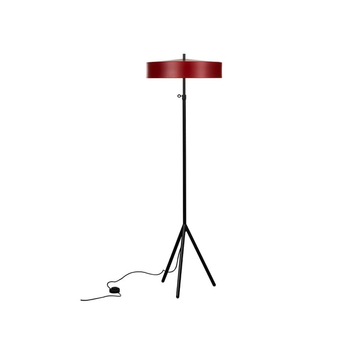 Cymbal lampa podłogowa - czerwony matowy - Bsweden