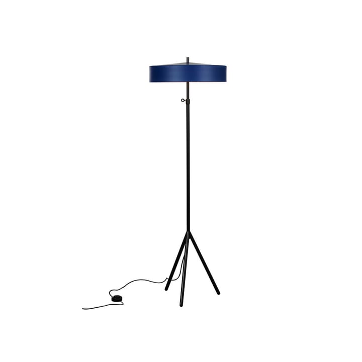 Cymbal lampa podłogowa - niebieski matowy - Bsweden