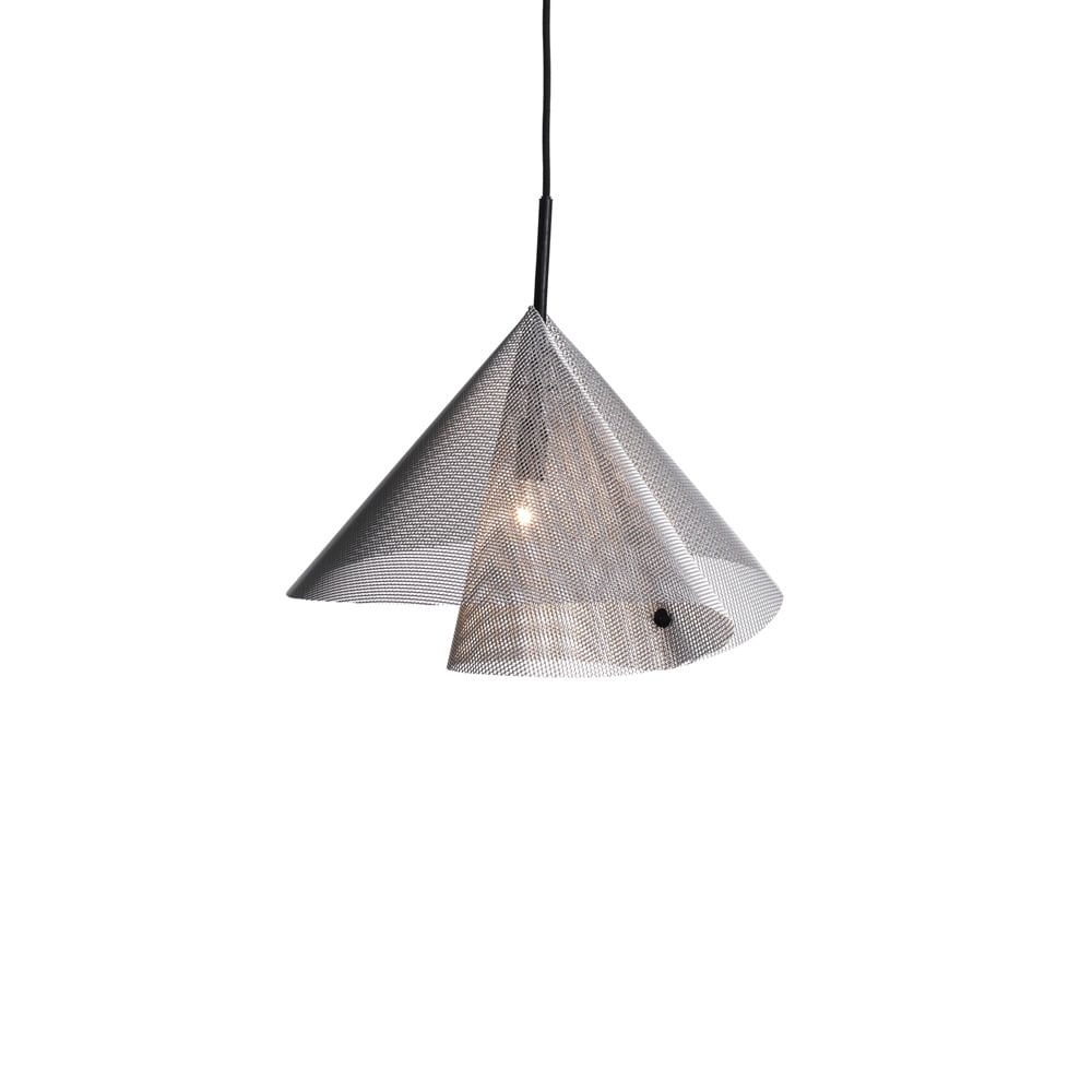 Bsweden Diffus lampa wisząca Srebro, led- średni | Skandynawski Design | Lampy wiszące | Srebrny kolor