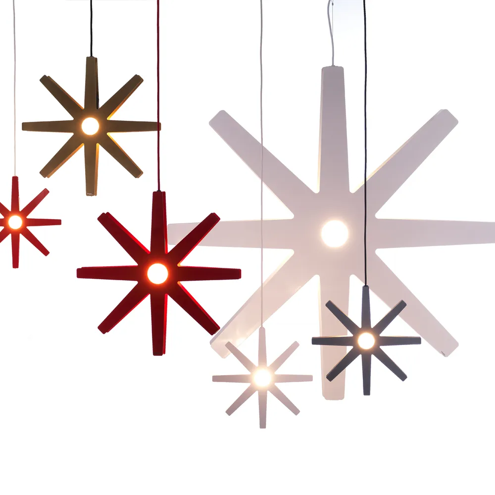 Fling 78 gwiazda adwentowa, czerwony, czerwony sznurek Bsweden