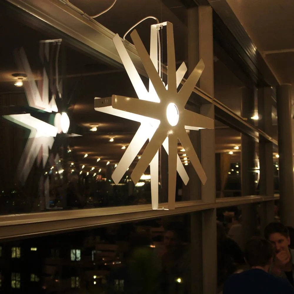 Fling gwiazda adwentowa biały, Ø 50 cm Bsweden