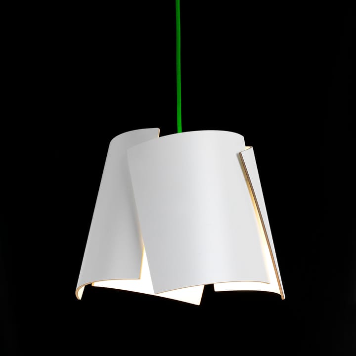 Lampa biała Leaf - biało-zielony - Bsweden