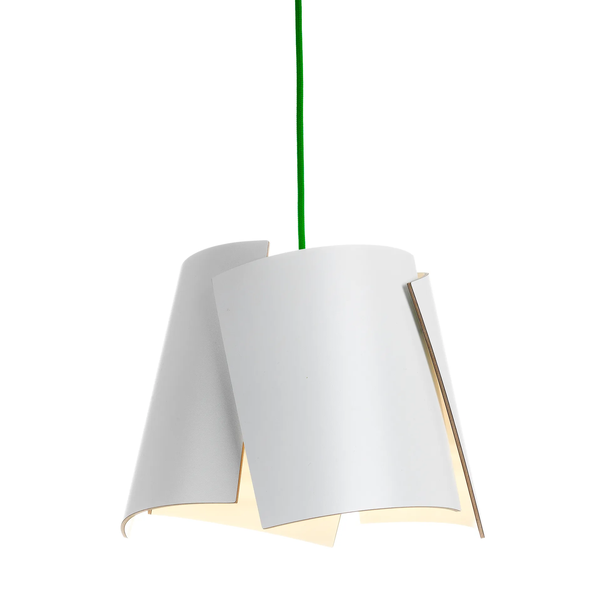Lampa biała Leaf, biało-zielony Bsweden