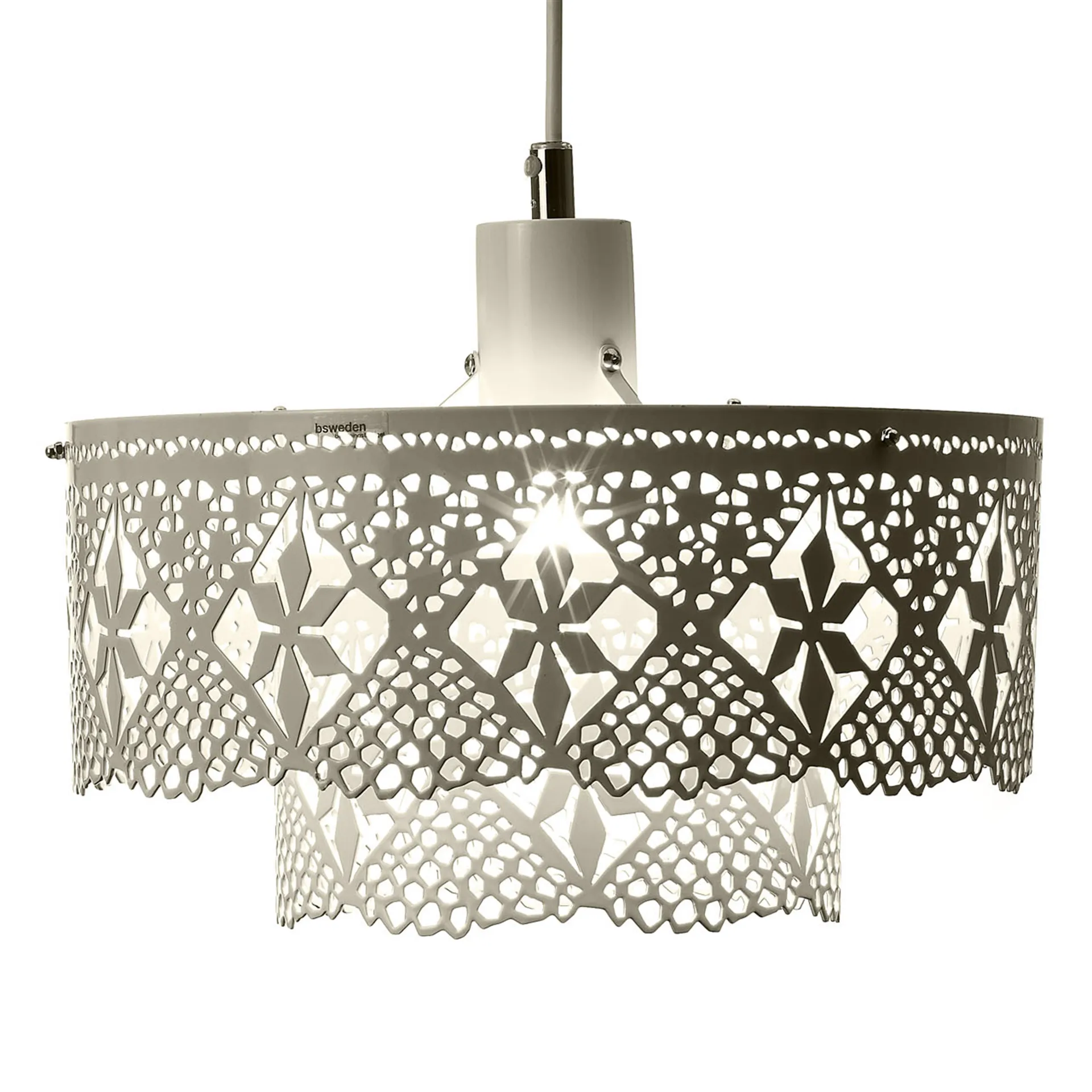 Lampa Gladys, średni biały Bsweden