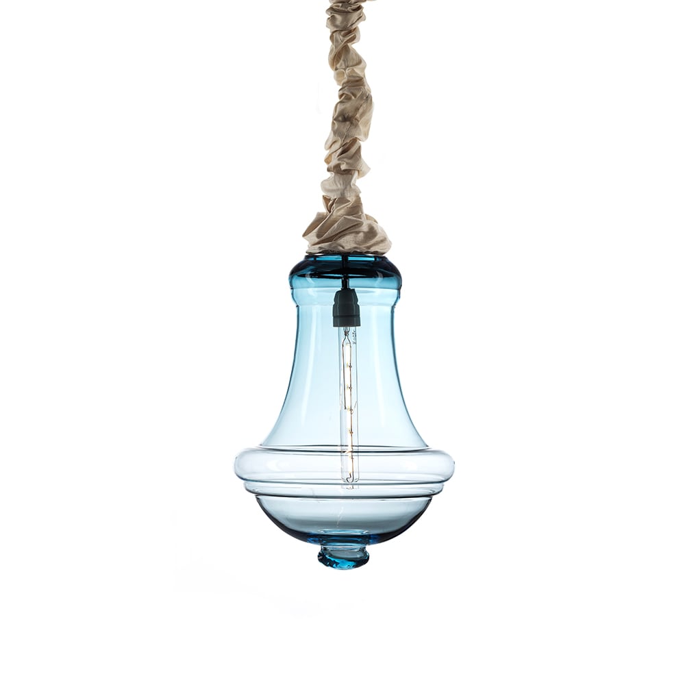 Bsweden Valborg lampa wisząca szaryniebieski, led | Skandynawski Design | Lampy wiszące | Niebieski