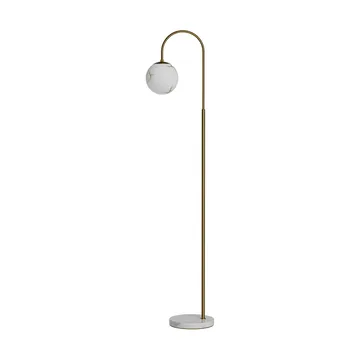 Bellagio lampa podłogowa 163 cm - Mosiądz-biały - By Rydéns