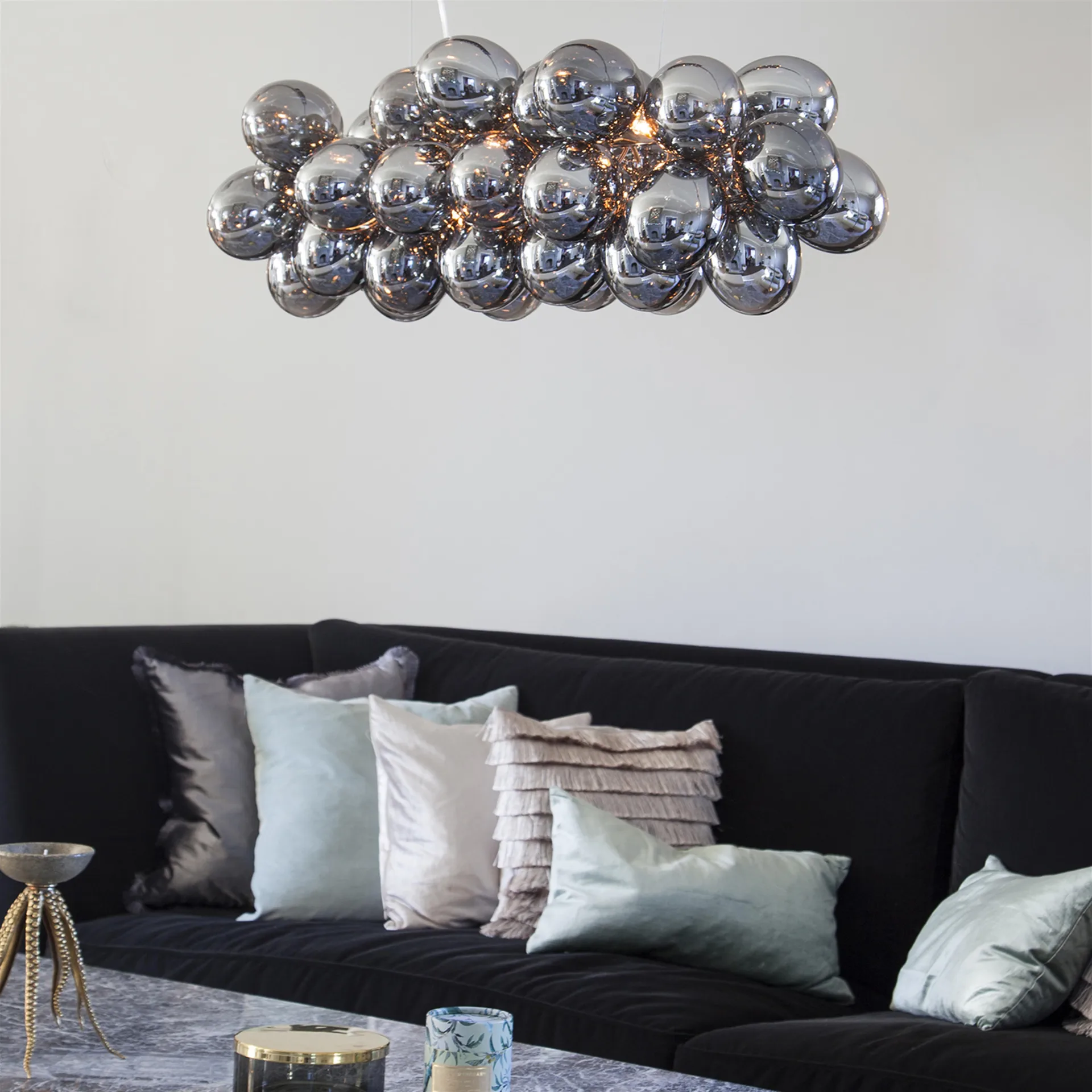 Gross bar lampa sufitowa, smoke grey By Rydéns