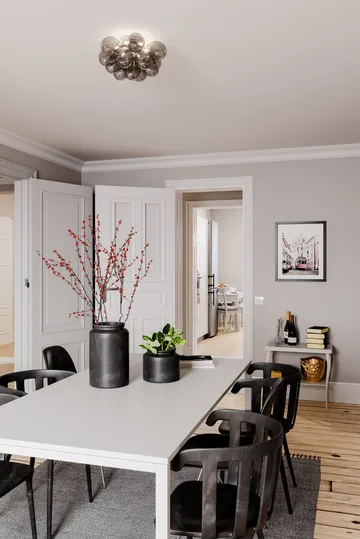 Gross plafon Ø30 cm - Smoke - By Rydéns