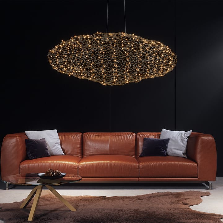 Hayden lampa sufitowa złota, 115 cm By Rydéns