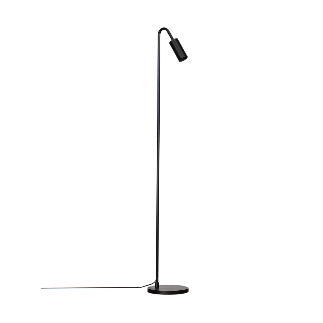 Lampa podłogowa Curve 146 cm, Matowa czerń By Rydéns