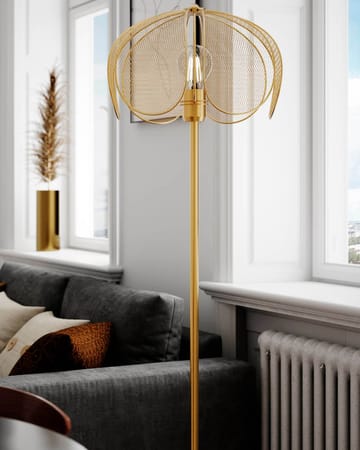 Lampa podłogowa Daisy 150 cm - Matowe złoto - By Rydéns