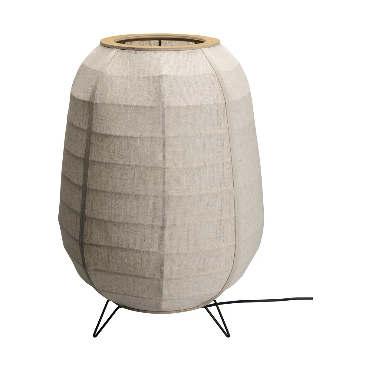 Lampa podłogowa Delino, Naturalny, Ø40x57 cm By Rydéns