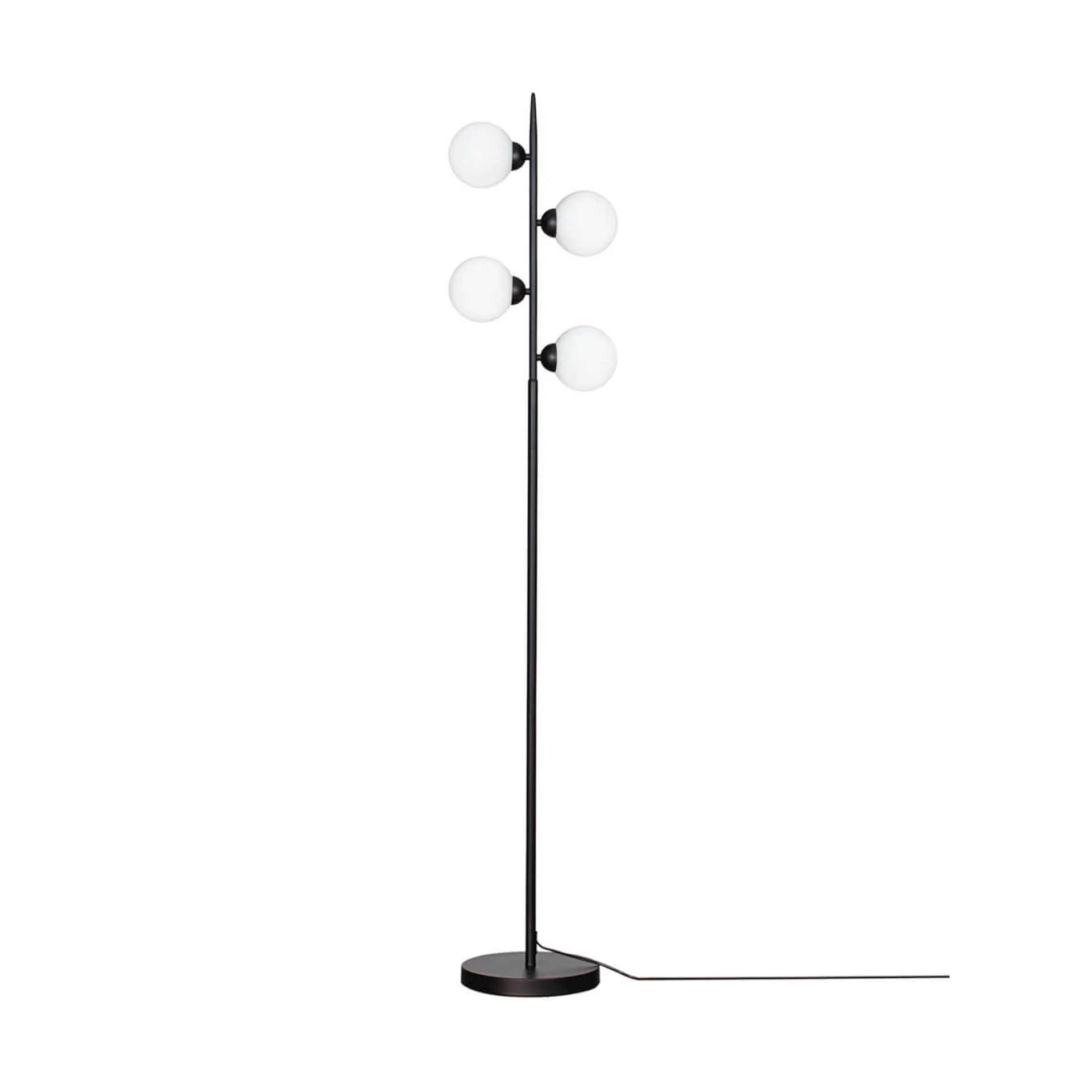 Lampa podłogowa Punto 160 cm, Matowa czerń By Rydéns