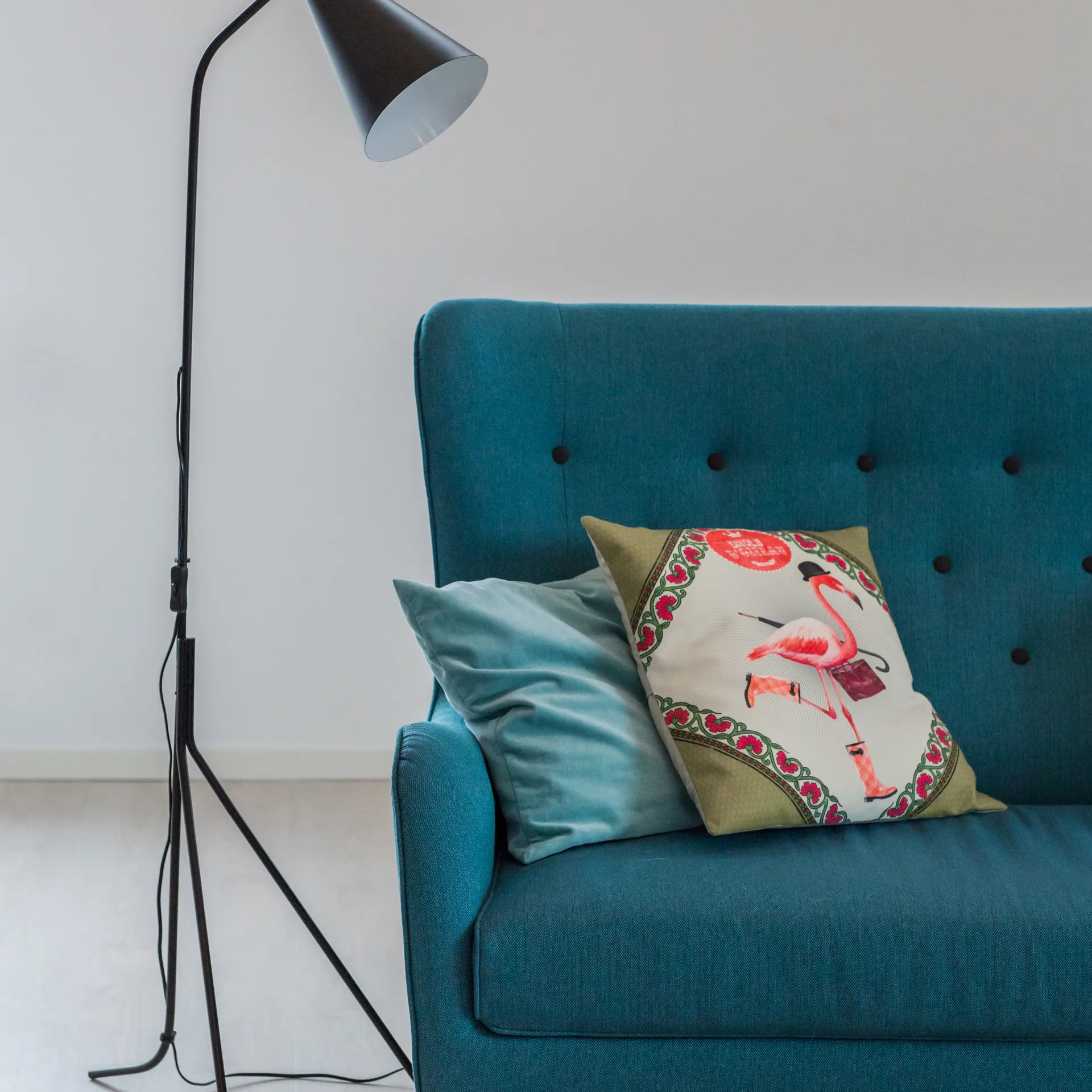 Lampa podłogowa Yukon, Matowa czerń By Rydéns