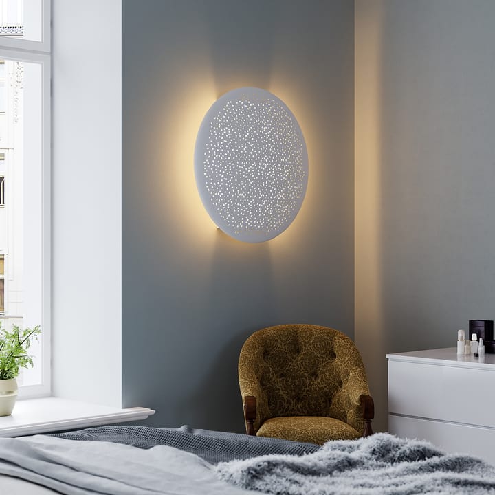 Lampa ścienna Colby Ø70 cm - Piasek biały - By Rydéns