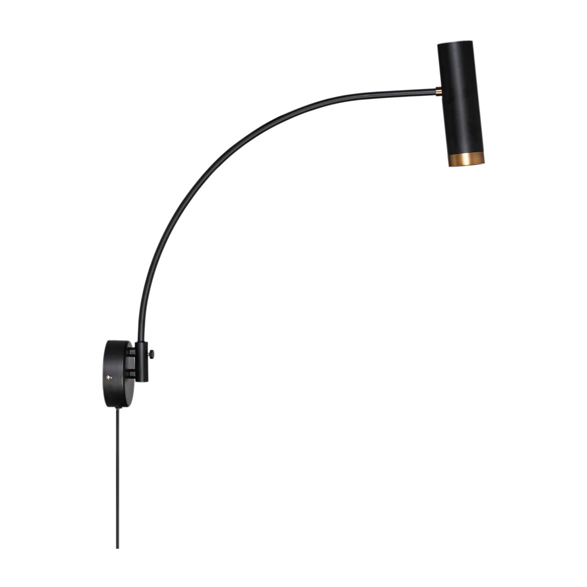Lampa ścienna Puls XL, Czarny matowy By Rydéns