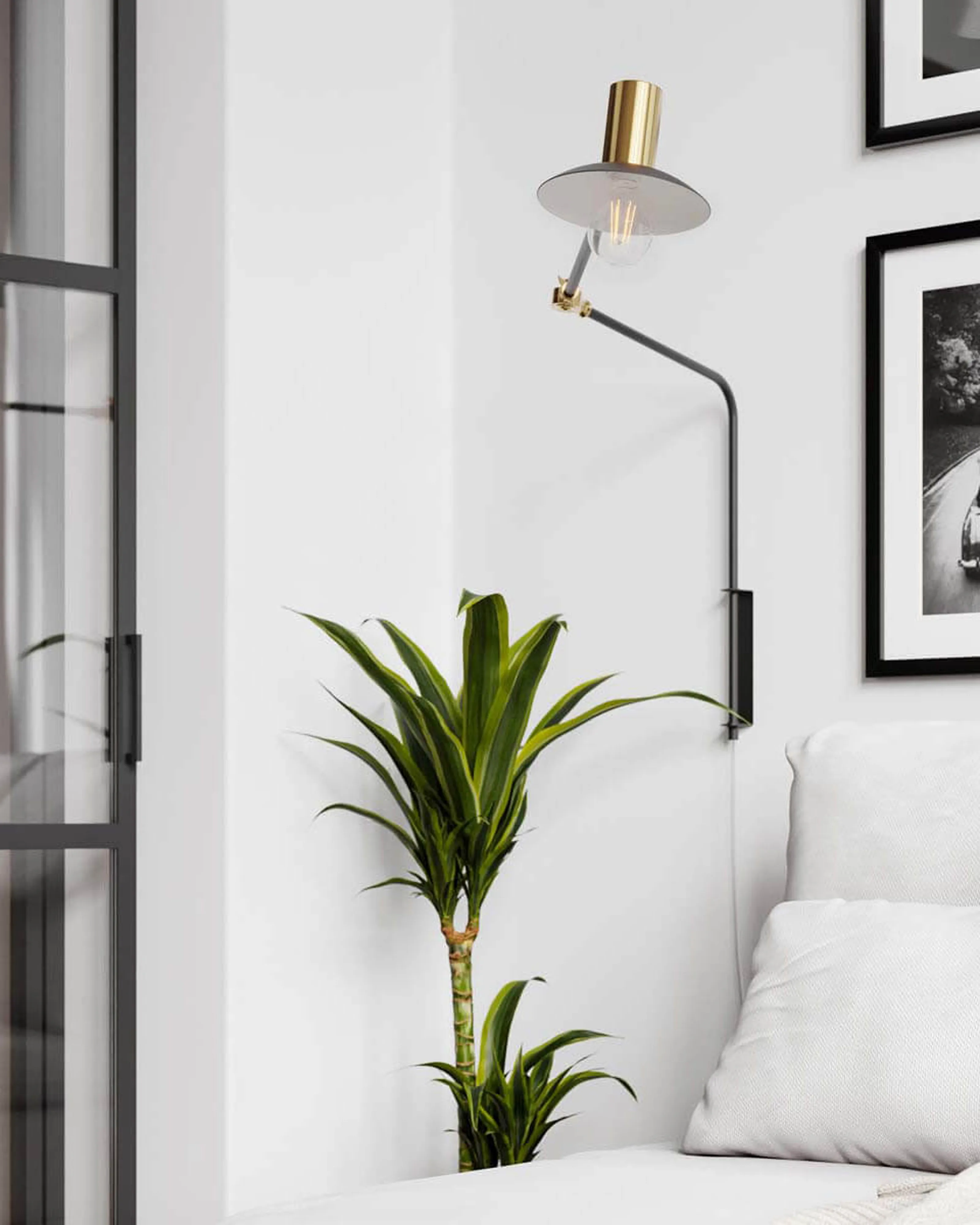 Pictures Mr Lampa ścienna Quinn duży zasięg | By Rydéns → NordicNest.pl