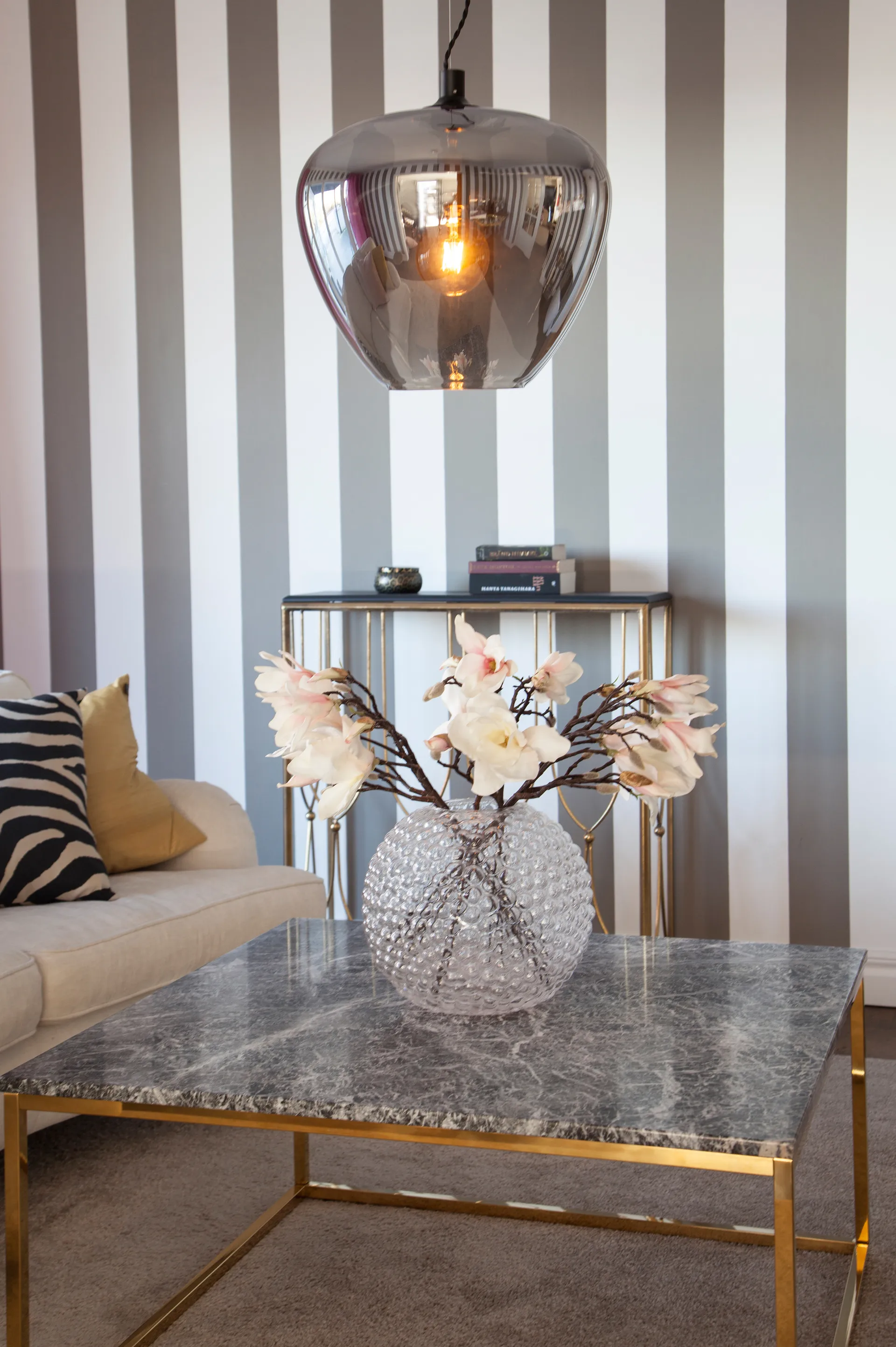 Lampa stołowa Bellissimo Grande, Smoke By Rydéns