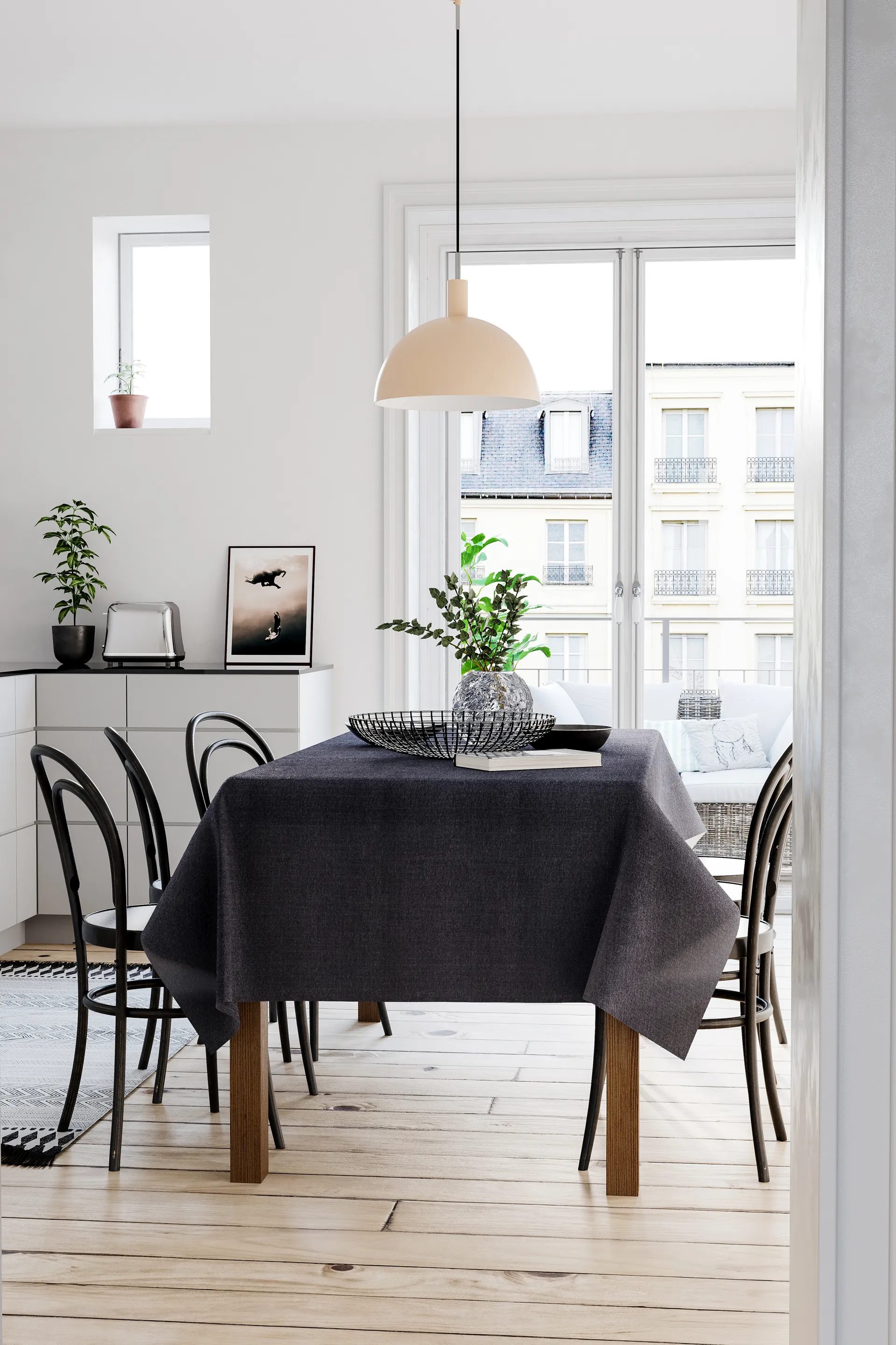 Lampa stołowa Cabano, Beżowy By Rydéns