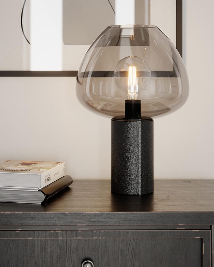 Lampa stołowa Cozy 41,5 cm, Czarno-szary By Rydéns
