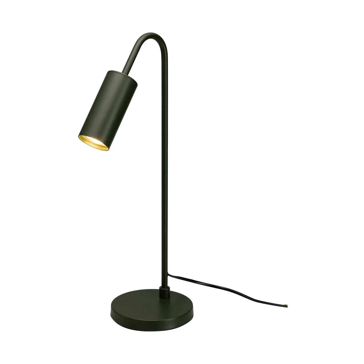 Lampa stołowa Curve 51 cm, Matowa zieleń By Rydéns