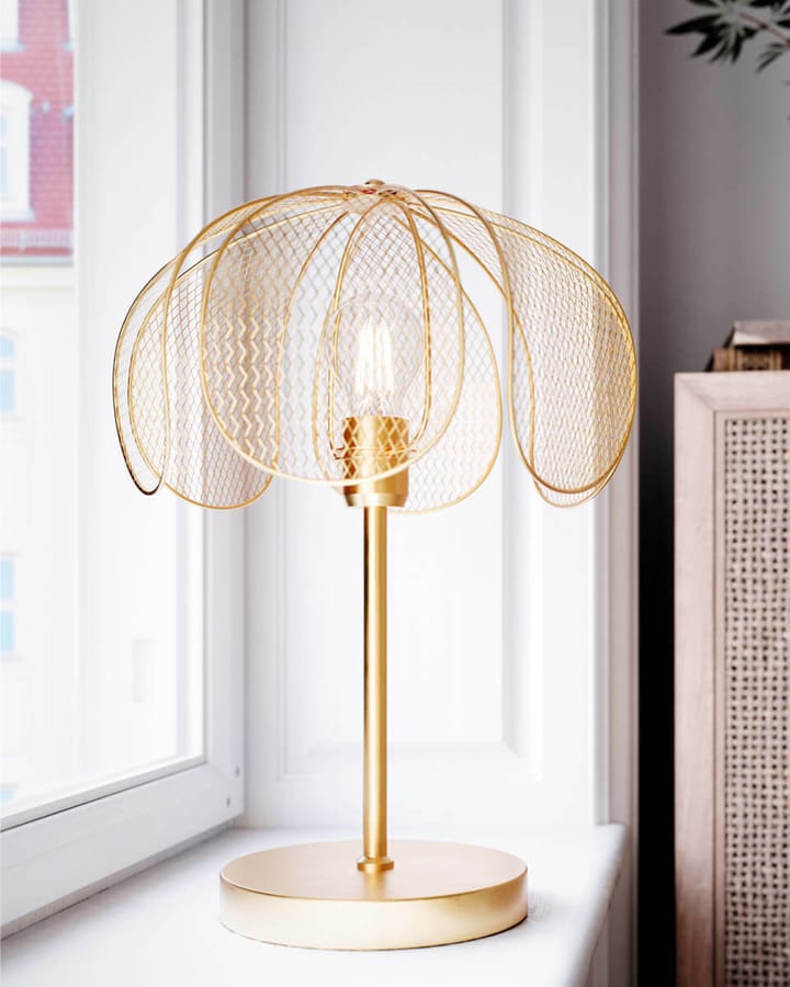 Lampa stołowa Daisy 50 cm - Matowy złoty - By Rydéns
