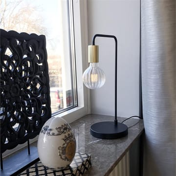 Lampa stołowa Fondi - czarny-mosiądz - By Rydéns