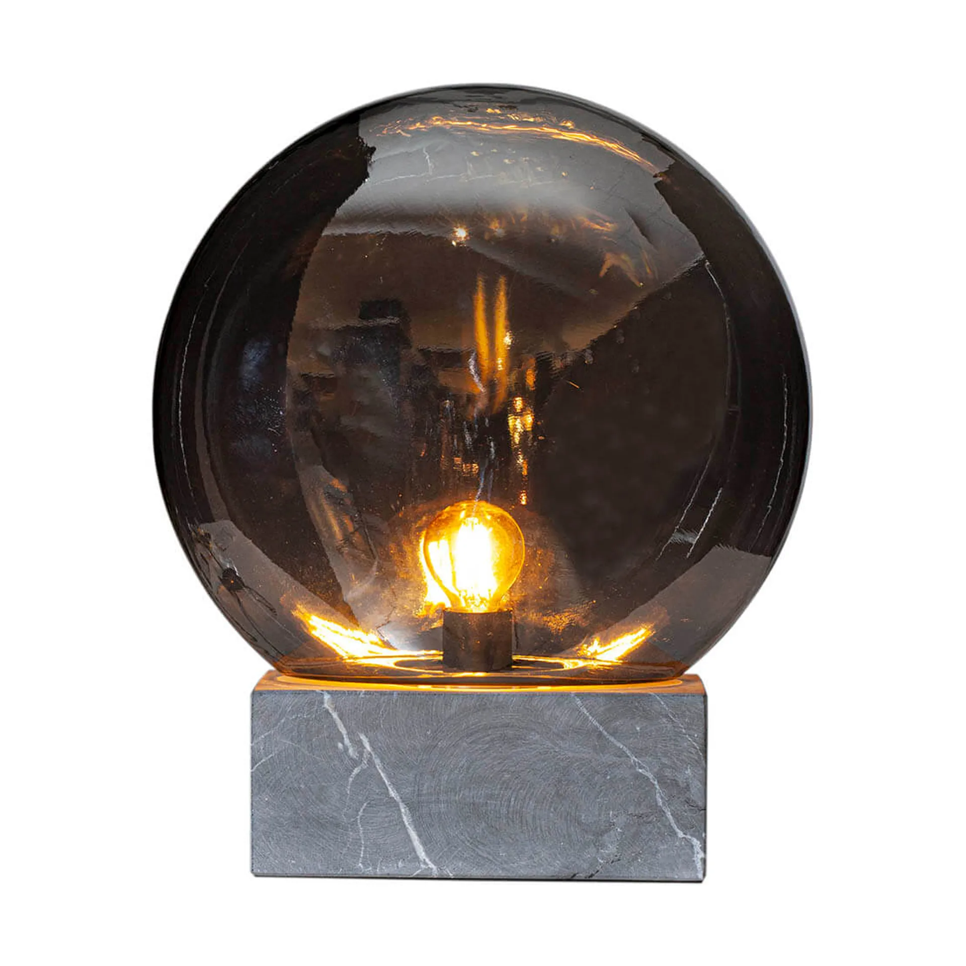 Lampa stołowa Glori Ø30 cm, Szary dymny By Rydéns