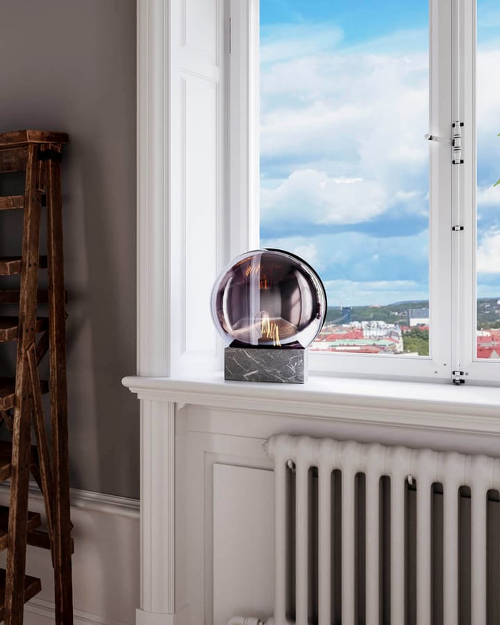 Lampa stołowa Glori Ø30 cm, Szary dymny By Rydéns