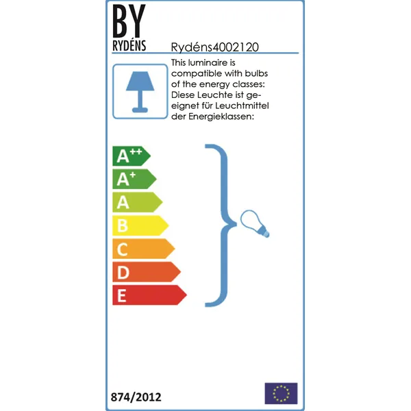 Lampa stołowa Honey 38 cm, Szary By Rydéns