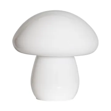 Lampa stołowa Mira Mushroom 30 cm - Biały - By Rydéns