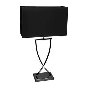 Lampa stołowa Omega 69 cm  - Czarny-chromowany - By Rydéns