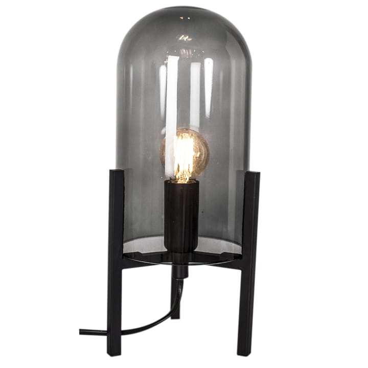 Lampa stołowa Smokey, dymny szary, czarny By Rydéns