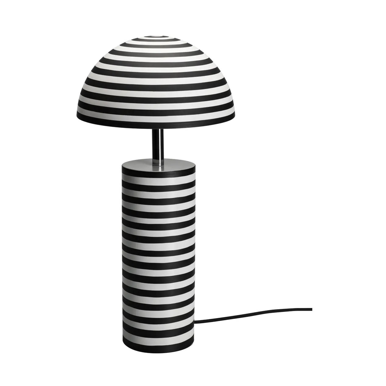 Lampa stołowa Stripe, Biało-czarny, 50 cm By Rydéns