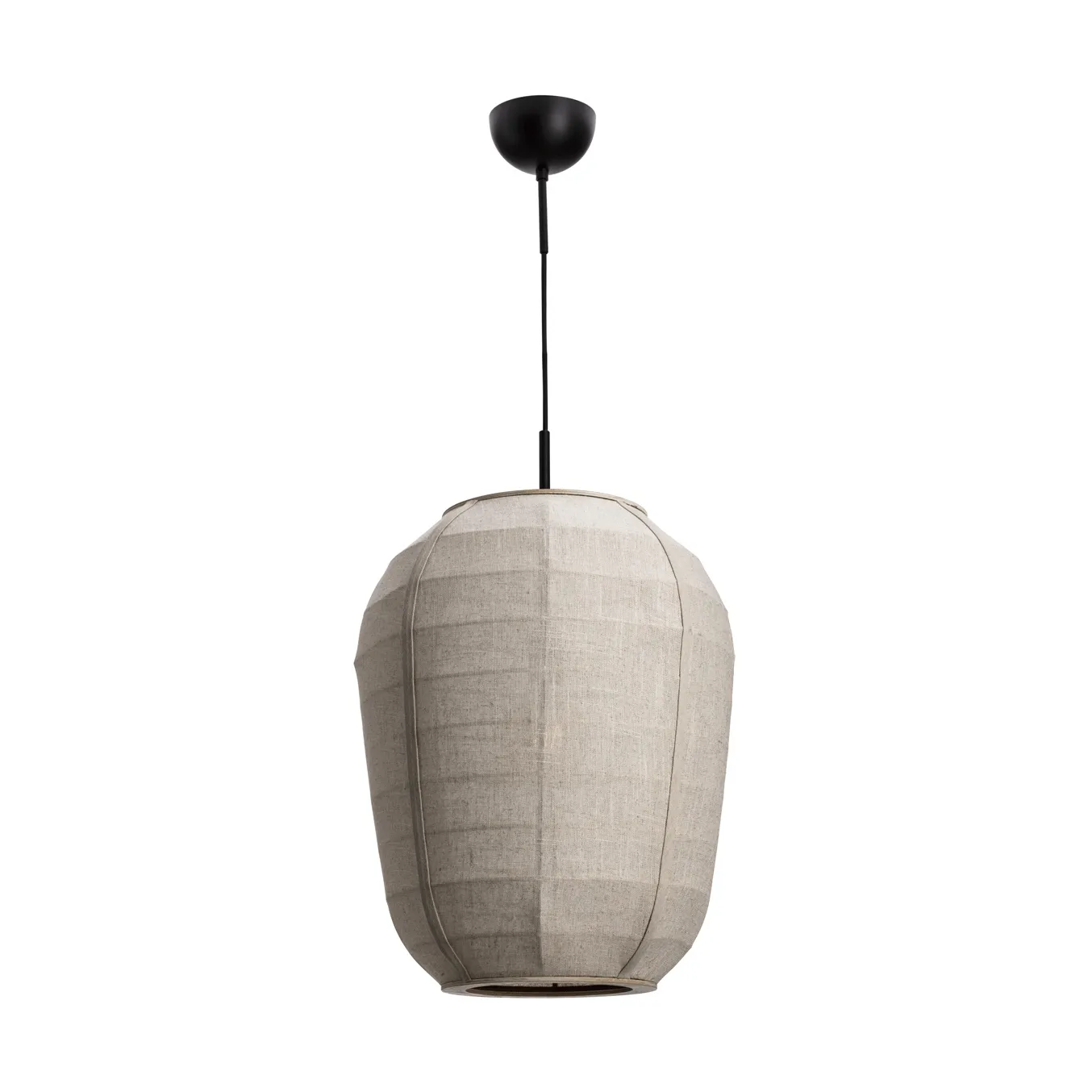 Lampa sufitowa Delino, Naturalny, Ø40x50 cm By Rydéns