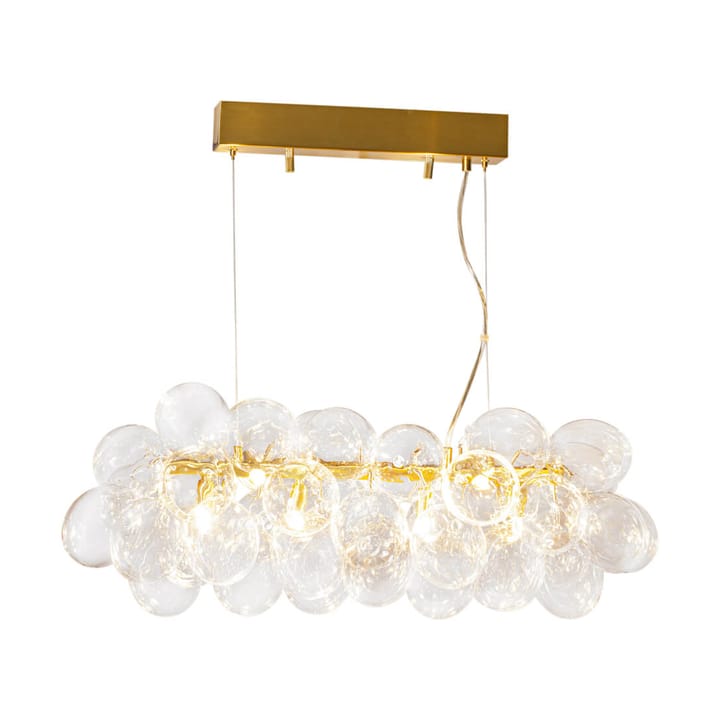 Lampa sufitowa Gross Bar 80 cm - Mosiądz-przezroczysty - By Rydéns