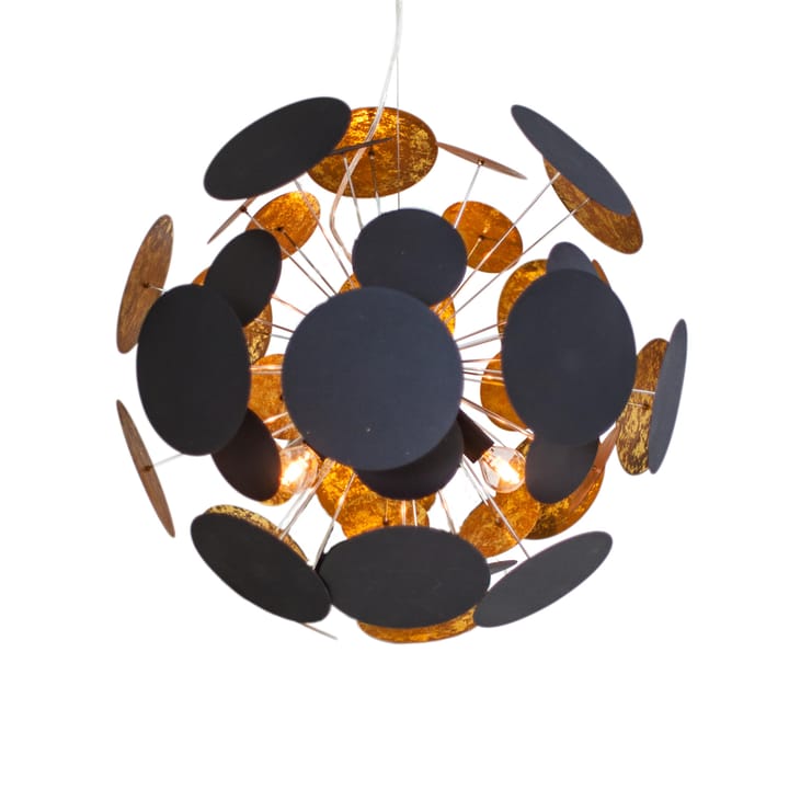 Lampa sufitowa Planet 50 cm - czarno-złoty - By Rydéns