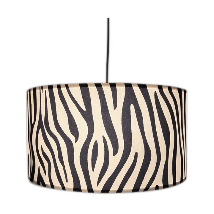 Lampa sufitowa Zany Zebra - Czarno-biały, Ø50 cm - By Rydéns