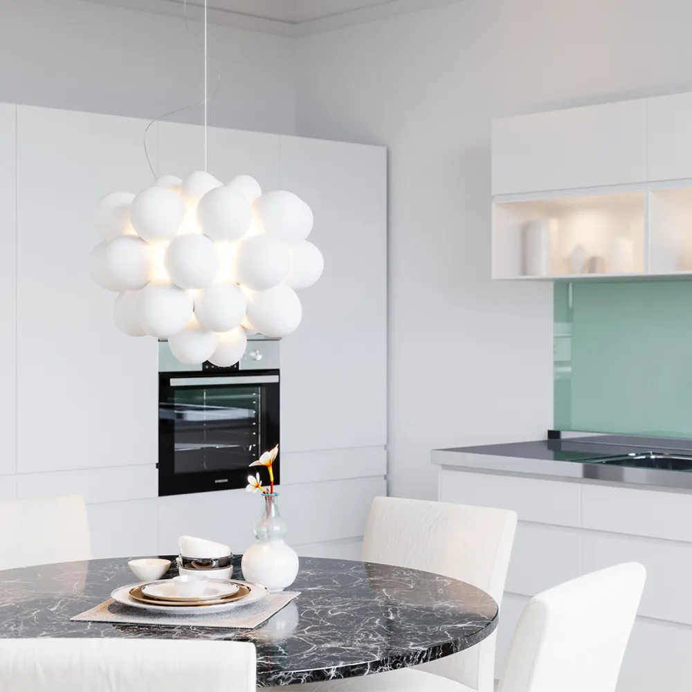 Lampa wisząca Gross, szkło jasne By Rydéns