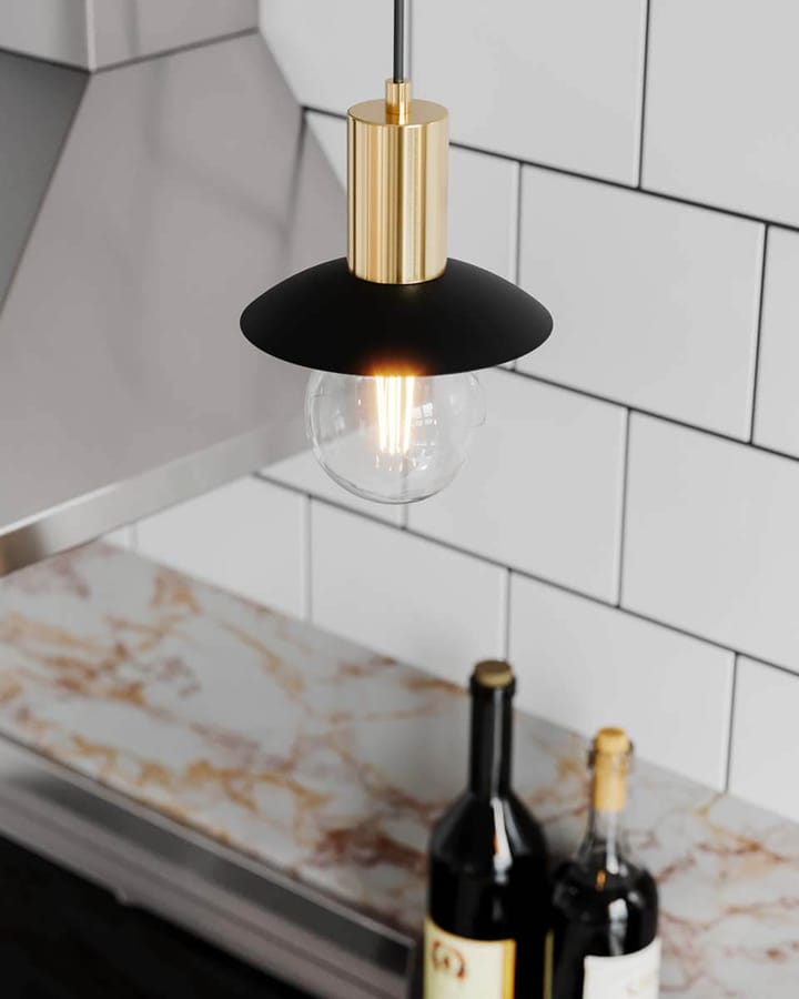 Lampa wisząca Quinn, Czarny matowy By Rydéns